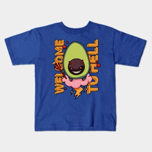 Devil avocado Kids T-Shirt